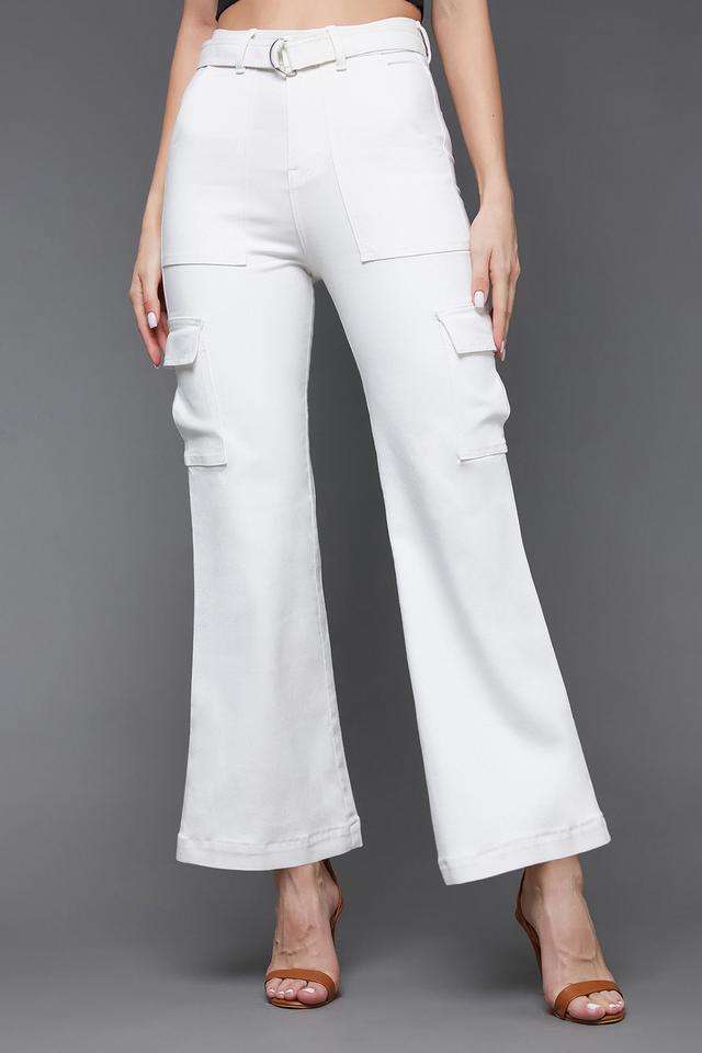 miss chase High Rise Heavy Wash Denim Relaxed Fit Women's Jeans-picture-30