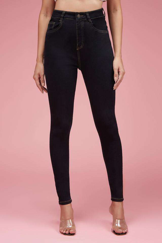 miss chase High Rise Heavy Wash Denim Skinny Fit Women's Jeans-picture-24