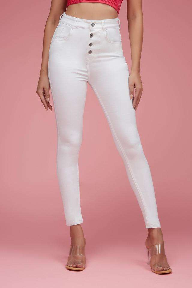 miss chase High Rise Heavy Wash Denim Skinny Fit Women's Jeans-picture-37