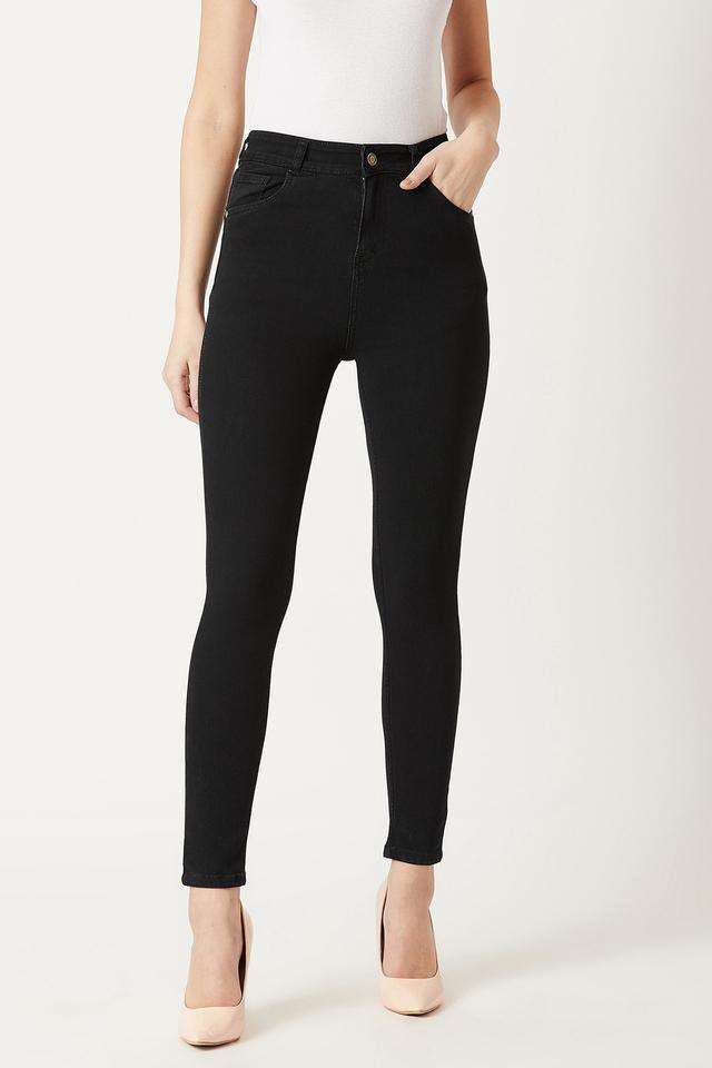 miss chase High Rise Heavy Wash Denim Skinny Fit Women's Jeans-picture-42