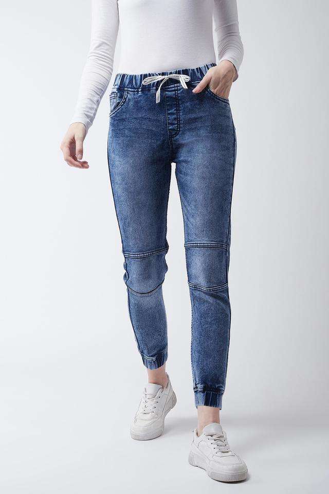 miss chase Mid Rise Acid Wash Denim Relaxed Fit Women Jeans-picture-27