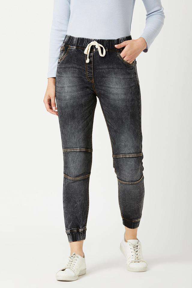 miss chase Mid Rise Acid Wash Denim Relaxed Fit Women Jeans-picture-44