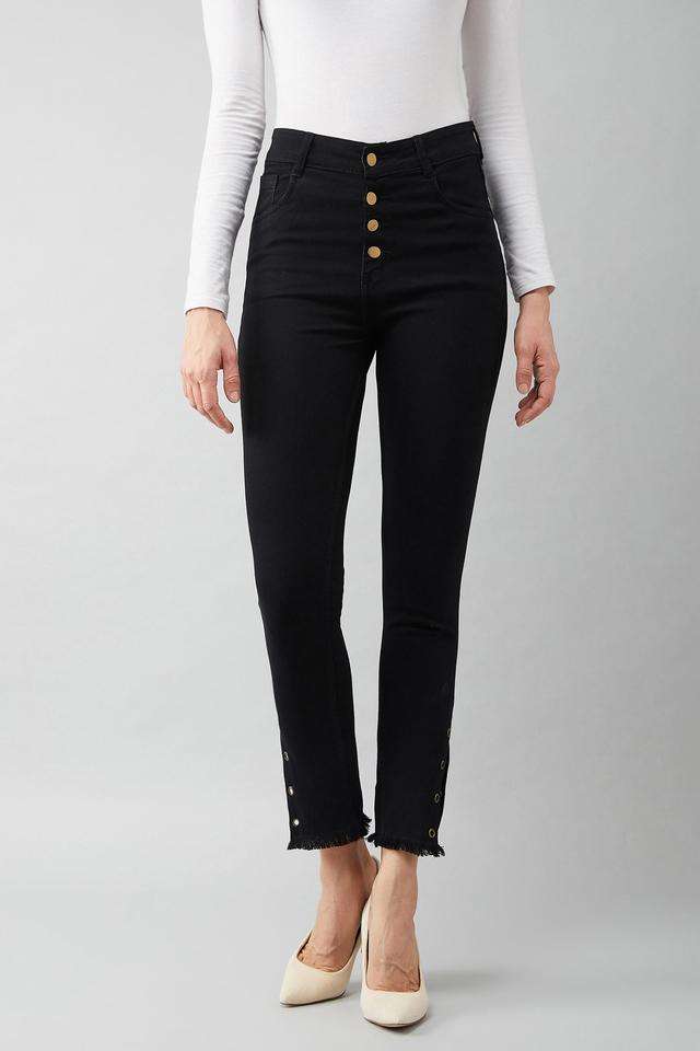 miss chase High Rise Heavy Wash Denim Skinny Fit Women's Jeans-picture-44