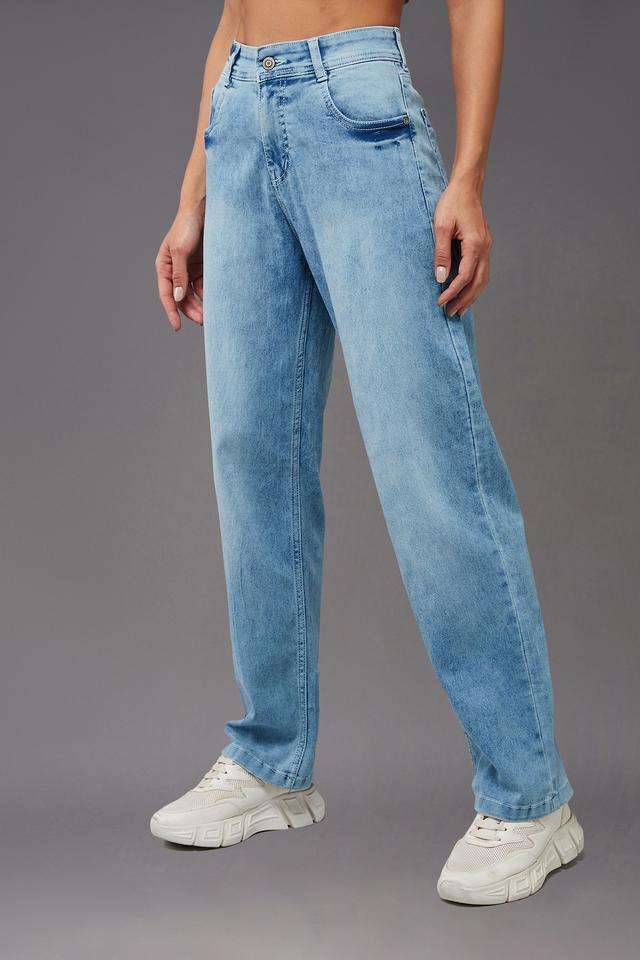 miss chase High Rise Denim Relaxed Fit Women's Jeans-picture-31
