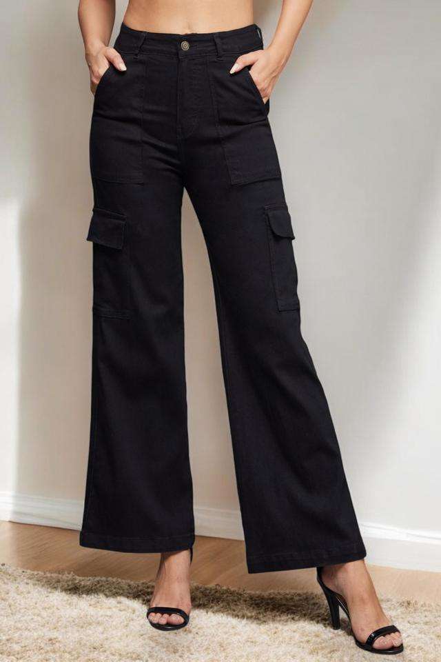 miss chase High Rise Heavy Wash Denim Relaxed Fit Women's Jeans-picture-19