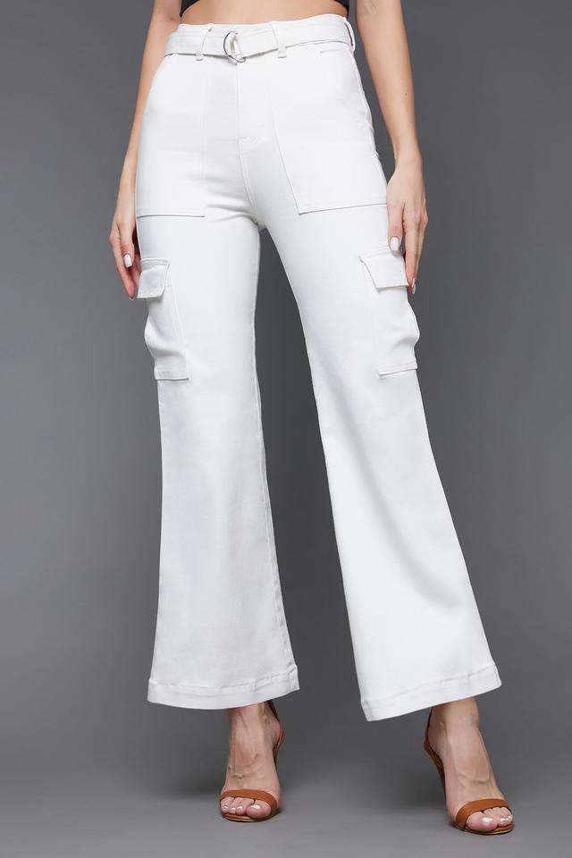 miss chase High Rise Heavy Wash Denim Relaxed Fit Women's Jeans-picture-31