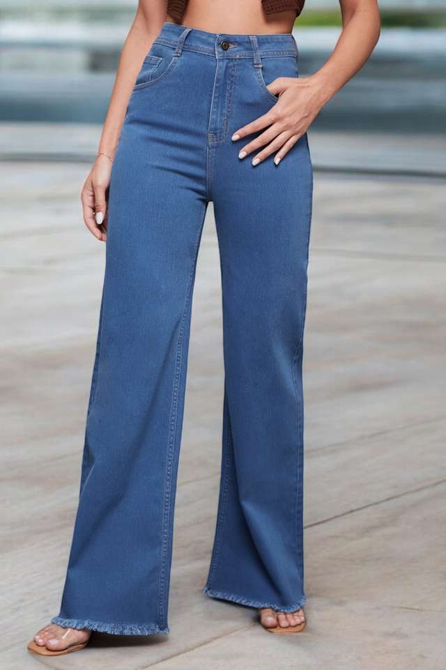 miss chase High Rise Denim Relaxed Fit Women's Jeans-picture-30
