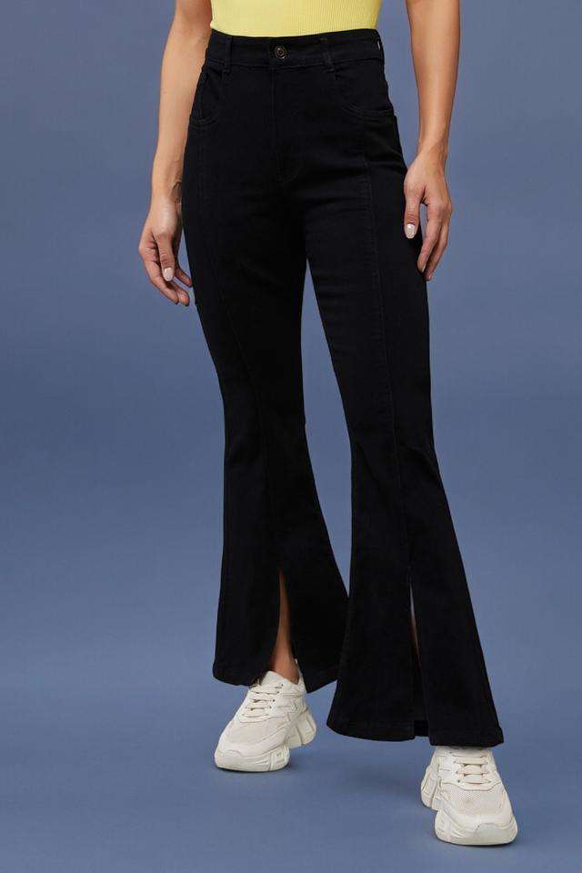 miss chase High Rise Heavy Wash Denim Bootcut Fit Women's Jeans-picture-25