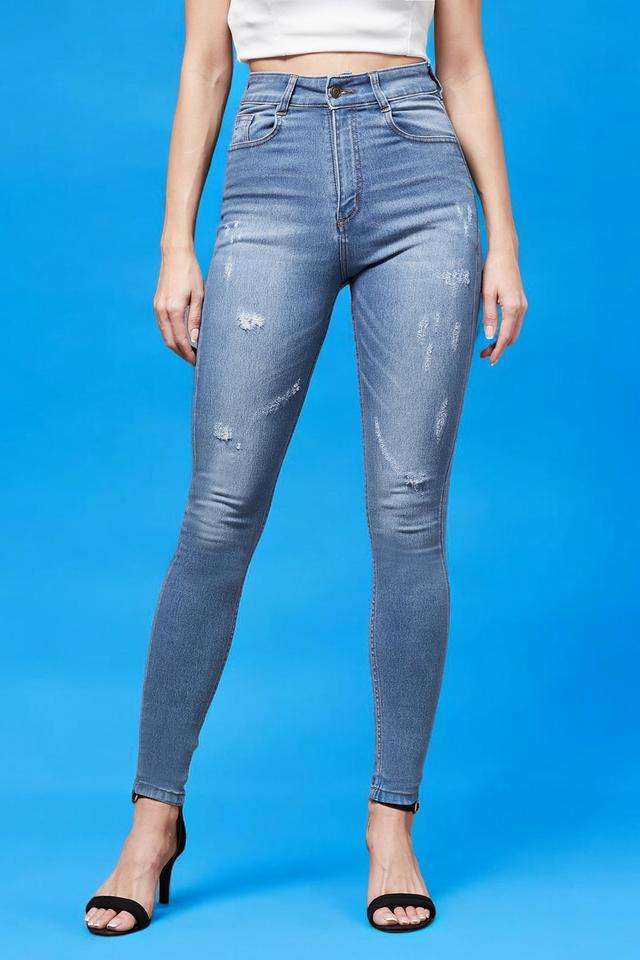 miss chase High Rise Denim Skinny Fit Women's Jeans-picture-30