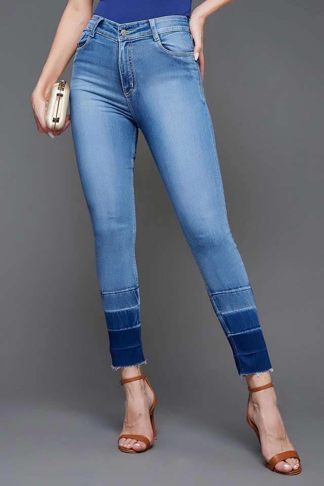 miss chase High Rise Cotton Skinny Fit Women's Jeans-picture-20