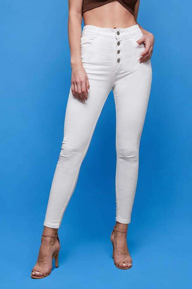 miss chase High Rise Heavy Wash Denim Skinny Fit Women's Jeans-picture-39