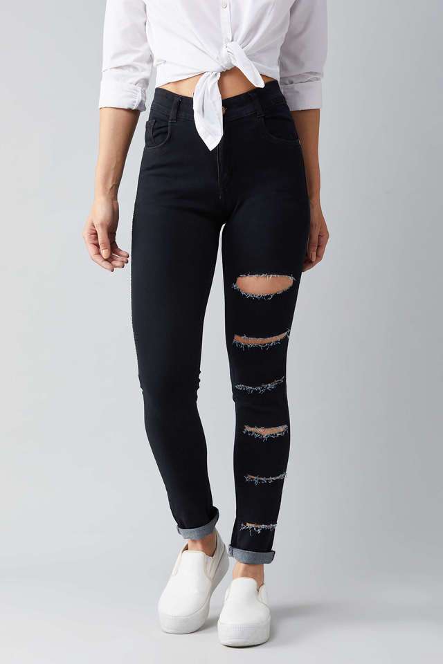 miss chase High Rise Denim Slim Fit Women's Jeans-picture-24