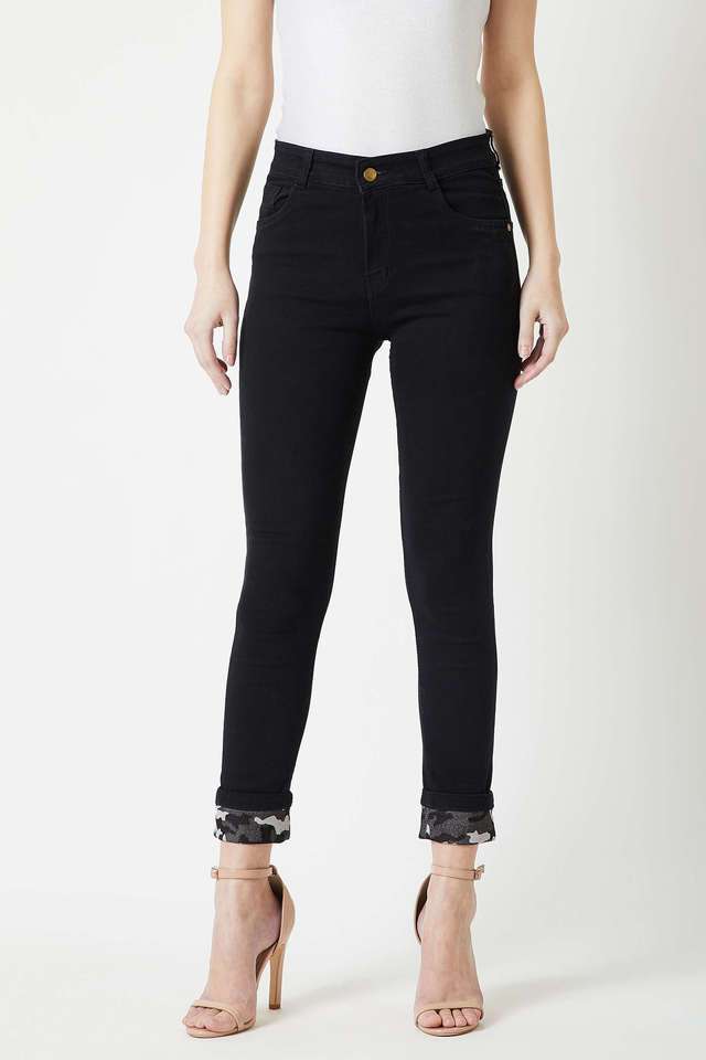 High Rise Denim Slim Fit Women's Jeans-image-16