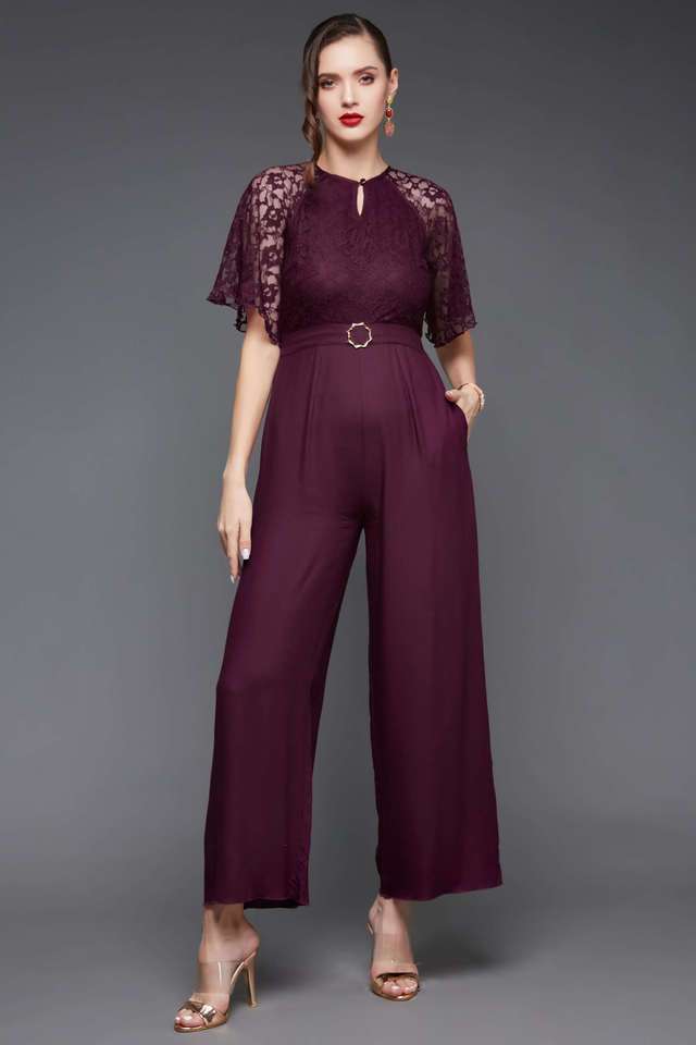miss chase Floral Rayon Relaxed Fit Women's Jumpsuit-picture-18