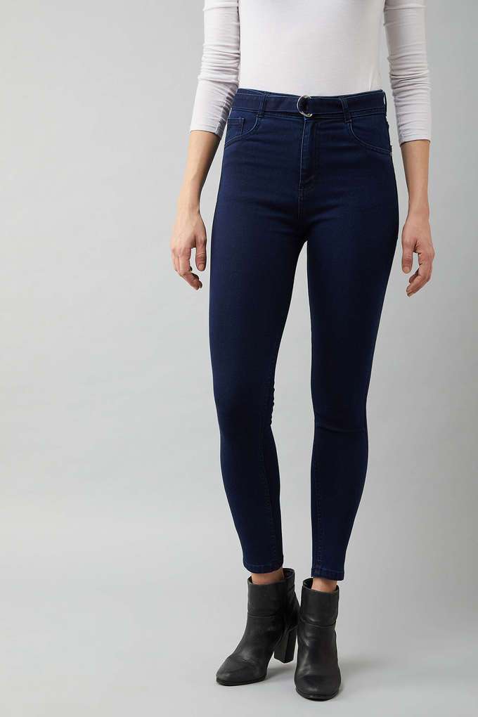 miss chase High Rise Denim Skinny Fit Women's Jeans-picture-22