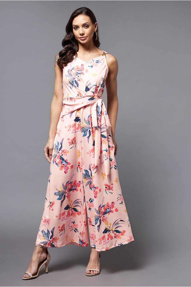 miss chase Floral Polyester Relaxed Fit Womens Regular Jumpsuit-picture-10