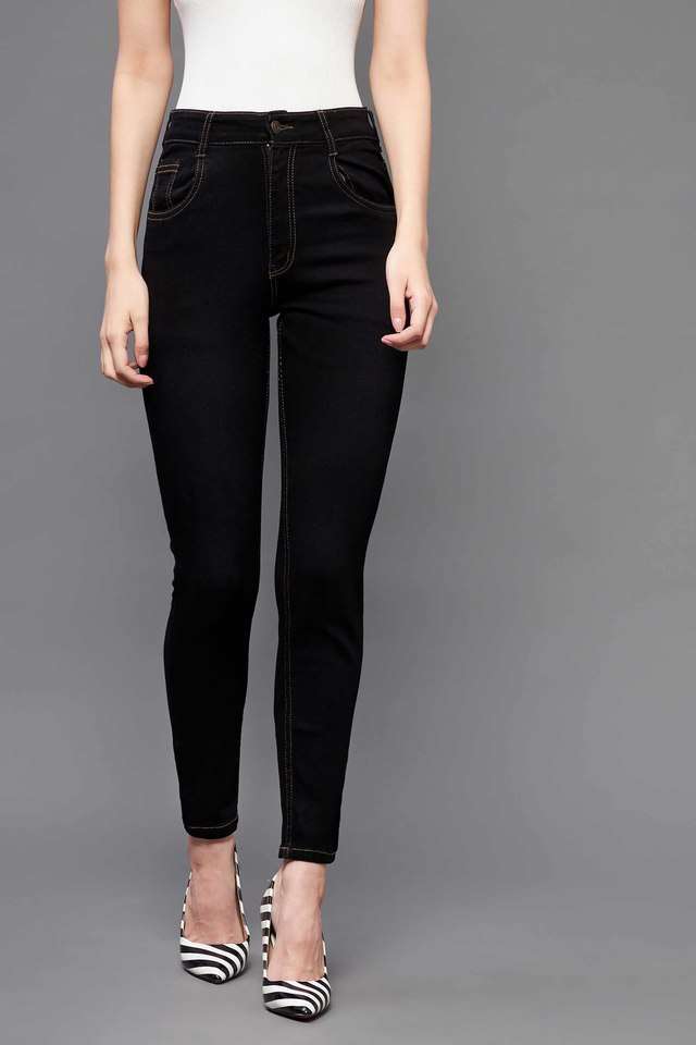 miss chase High Rise Cotton Skinny Fit Womens Jeans-picture-35