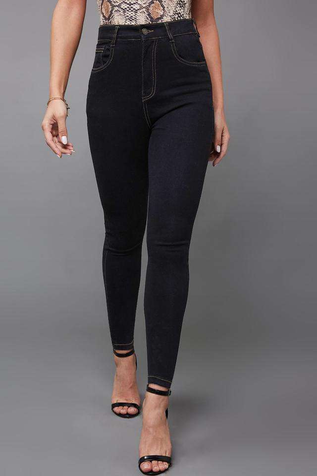 miss chase High Rise Heavy Wash Denim Skinny Fit Women's Jeans-picture-35