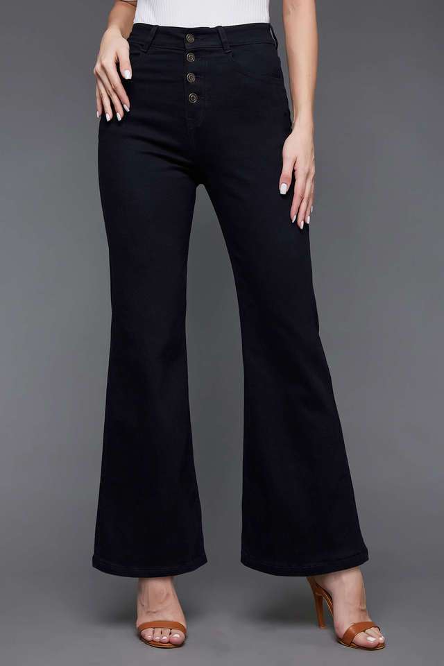 miss chase High Rise Cotton Relaxed Fit Women's Jeans-picture-45
