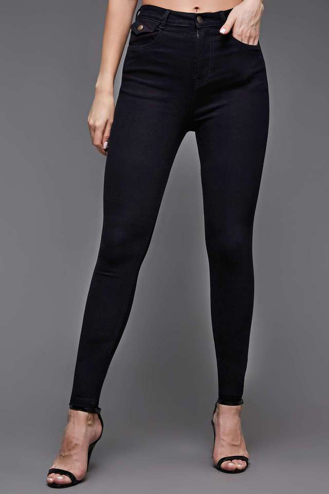 miss chase High Rise Cotton Skinny Fit Women's Jeans-picture-28