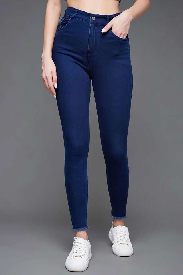 miss chase High Rise Cotton Skinny Fit Women's Jeans-picture-28