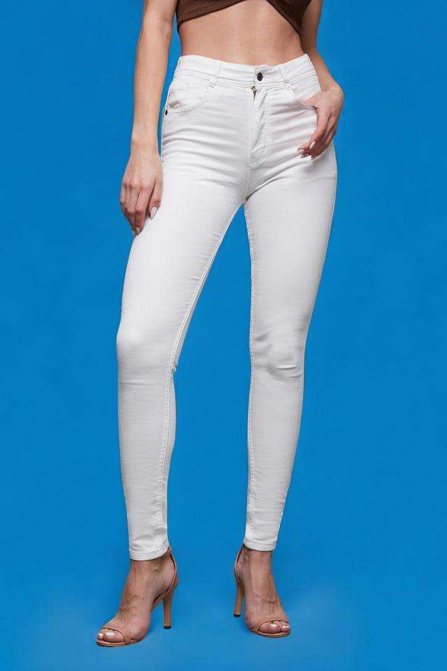 miss chase High Rise Heavy Wash Denim Skinny Fit Women's Jeans-picture-42