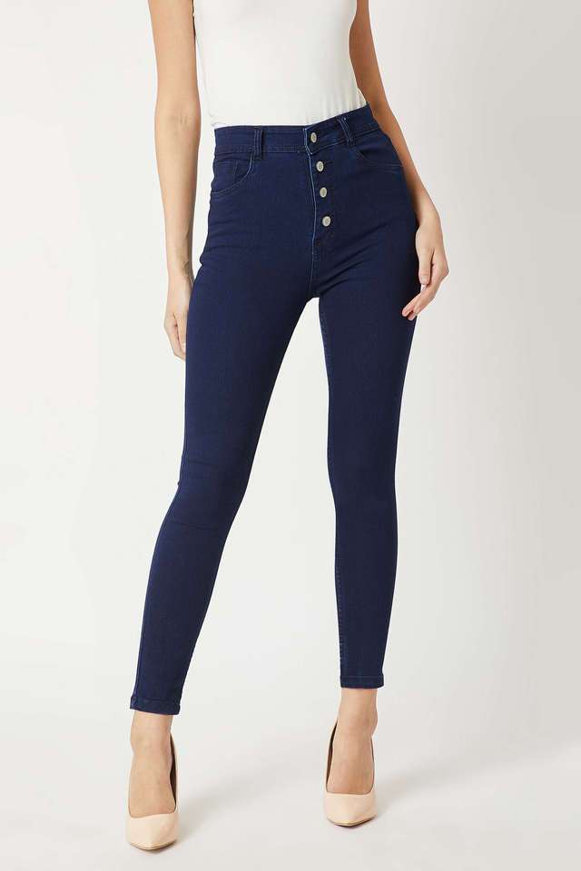 miss chase High Rise Cotton Skinny Fit Women's Jeans-picture-23