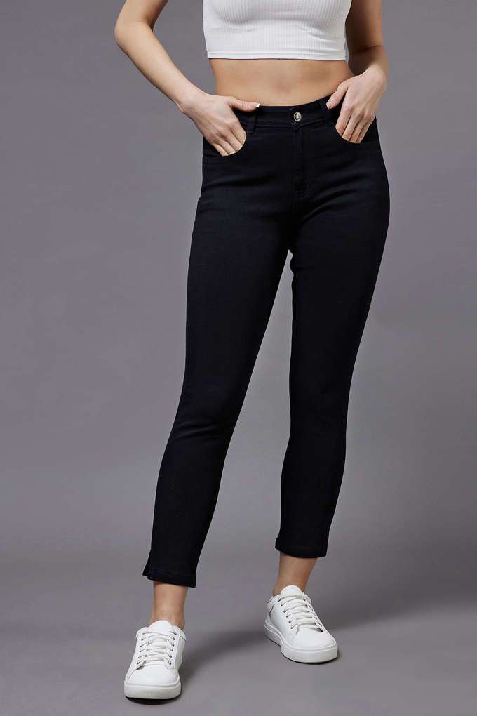 miss chase High Rise Cotton Skinny Fit Women's Jeans-picture-33
