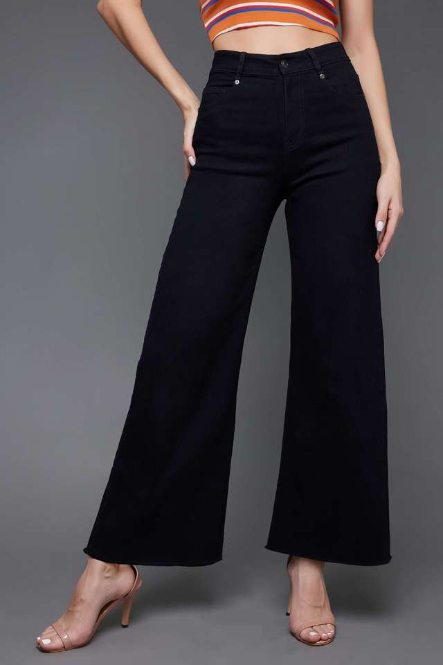 miss chase High Rise Cotton Relaxed Fit Women's Jeans-picture-33