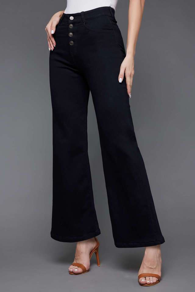 miss chase High Rise Cotton Relaxed Fit Women's Jeans-picture-46