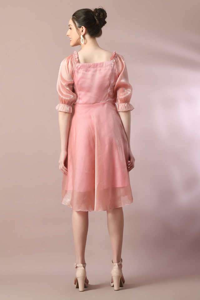sachin and babi light blue dress Shop from Wide Range of Organza Dresses Online – Gillori main image 1