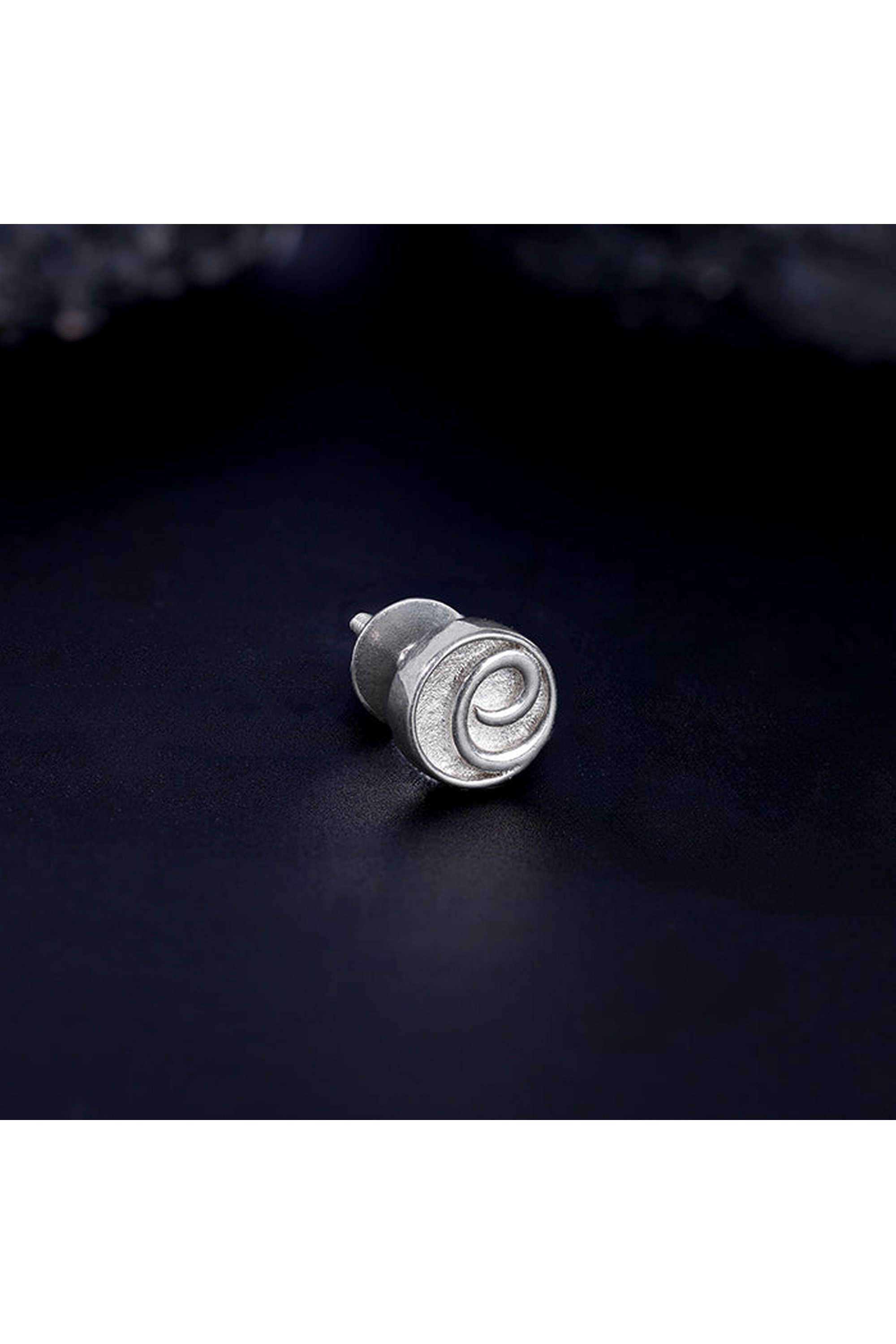 Classic-Collection-Silver-Party-Wear-Earrings-Men