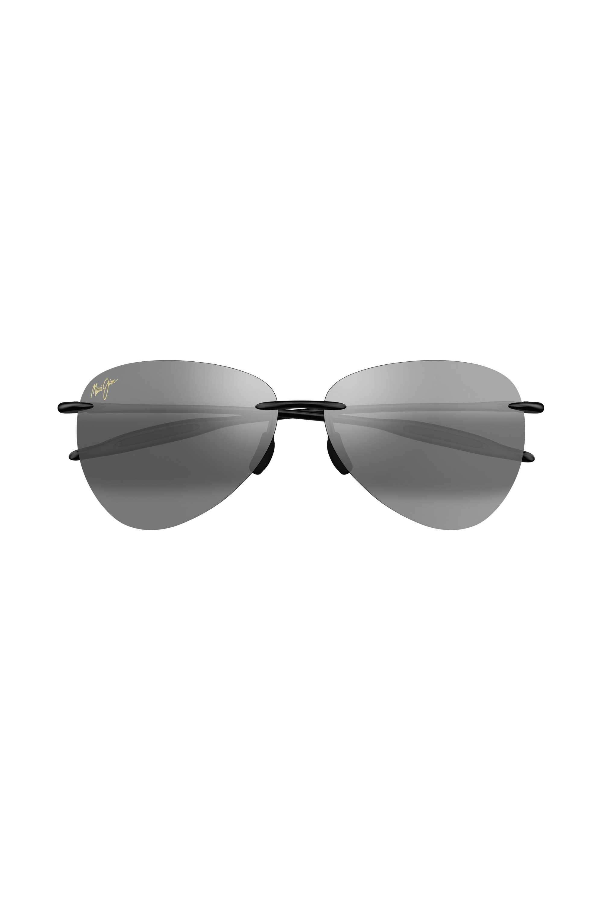 Unisex-Rimless-Polarized-Oval-Sunglasses