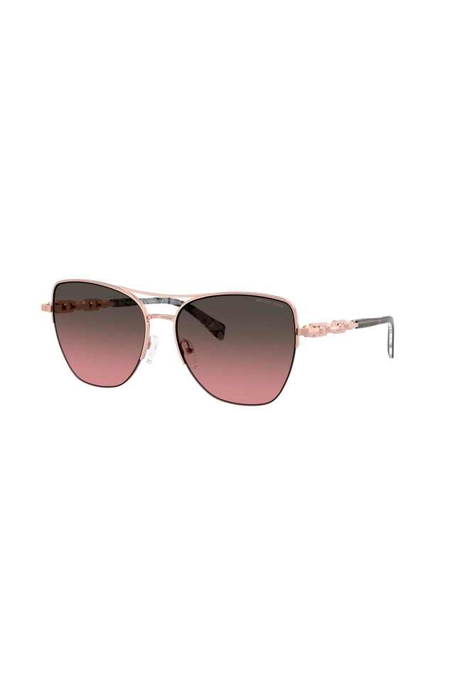 Women-Half-Rim-Non-Polarized-Square-Sunglasses---0MK1163