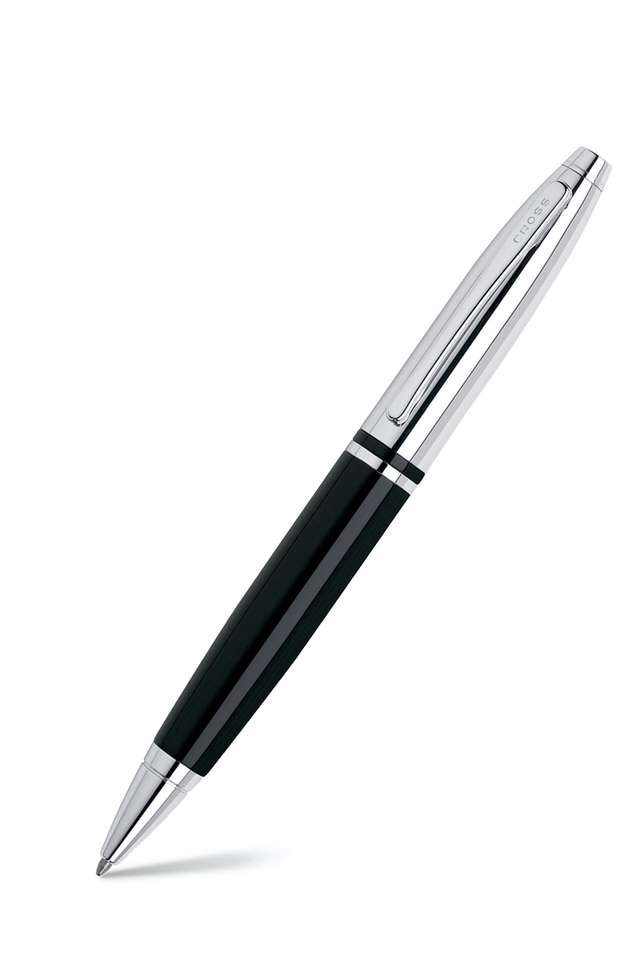 Calais-Chrome/-Black-BallpointPen