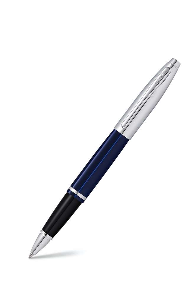 Calais-Blue-Lacquer-Rolling-Ball-Pen---Gift-Box