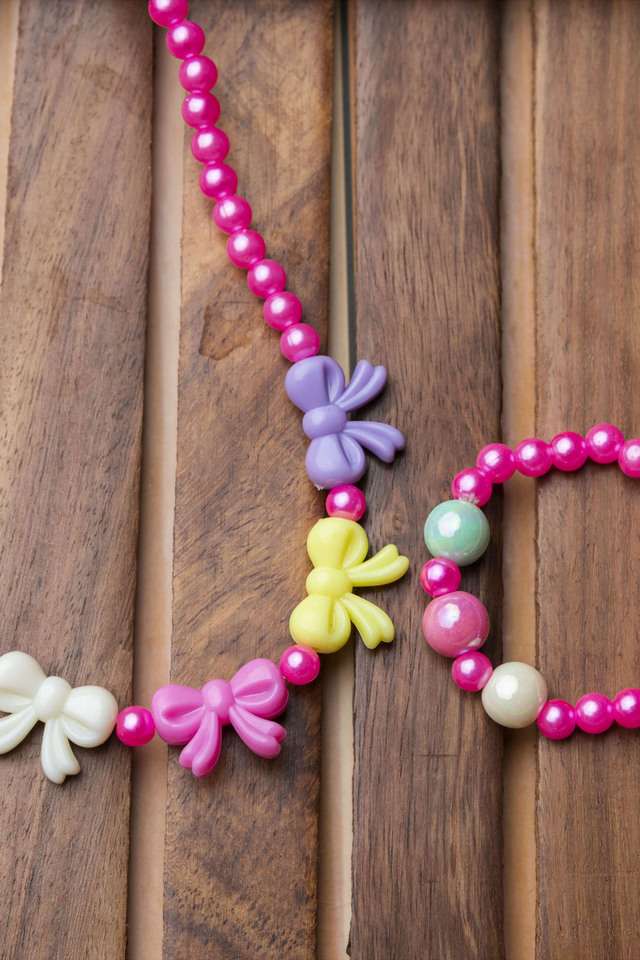 Stylish-Pearl-Necklace-Bow-And-Bracelet