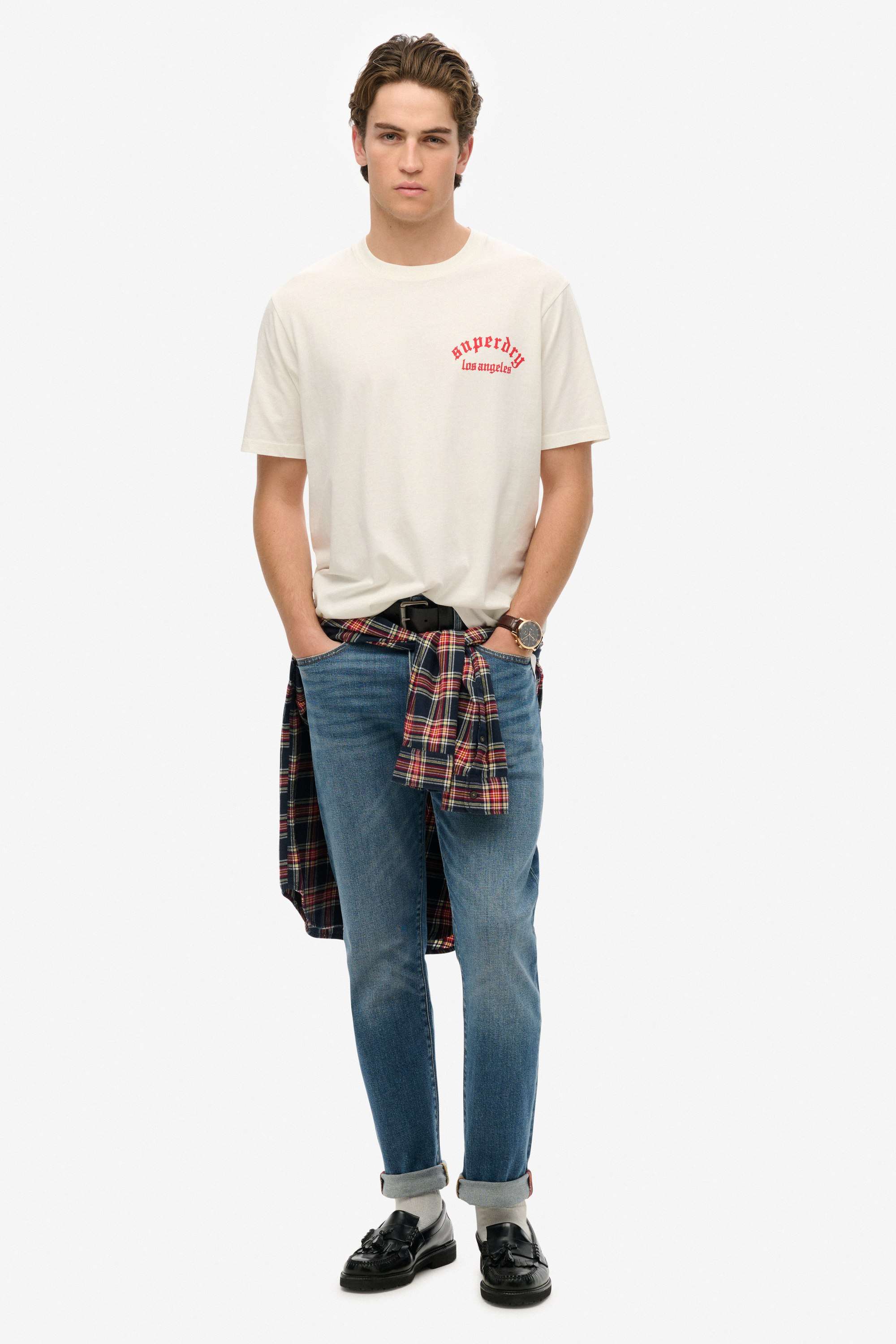 Solid-Cotton-Regular-Fit-Men-s-T-Shirt