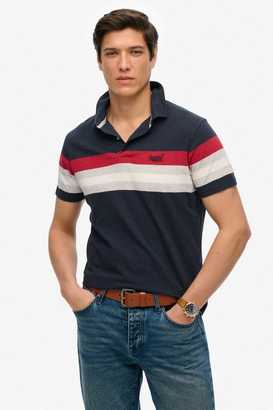 Stripes-Cotton-Regular-Fit-Men-Polo-T-Shirt