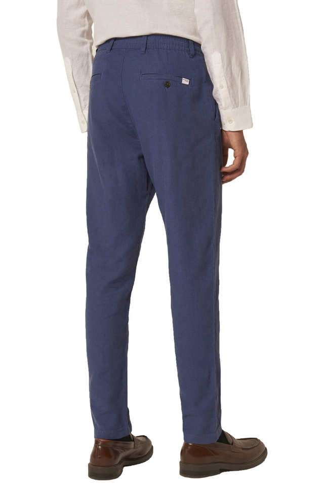 Solid-Cotton-Slim-Fit-Men-s-Casual-Wear-Pants