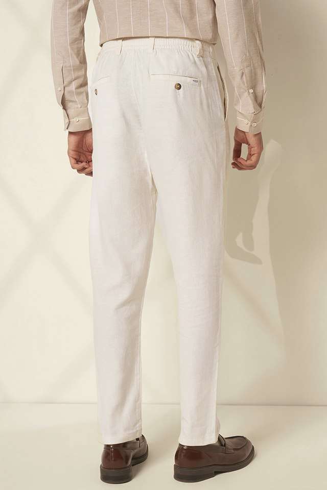 Solid-Cotton-Slim-Fit-Men-s-Casual-Wear-Trousers