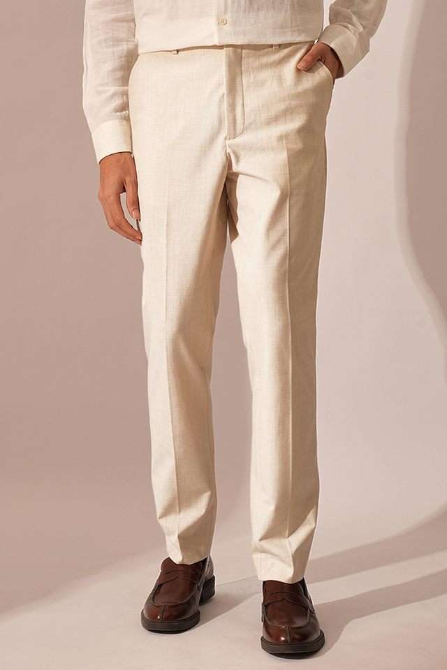 Solid-Cotton-Slim-Fit-Men-s-Casual-Wear-Trousers