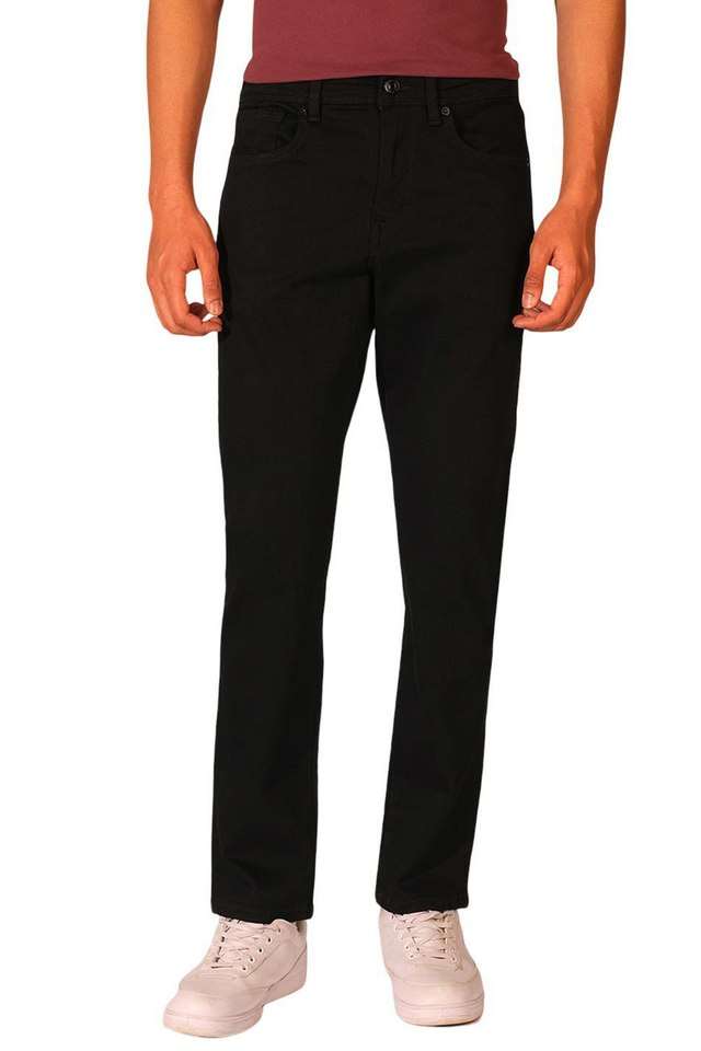 Light-Wash-Cotton-Straight-Fit-Men-s-Jeans