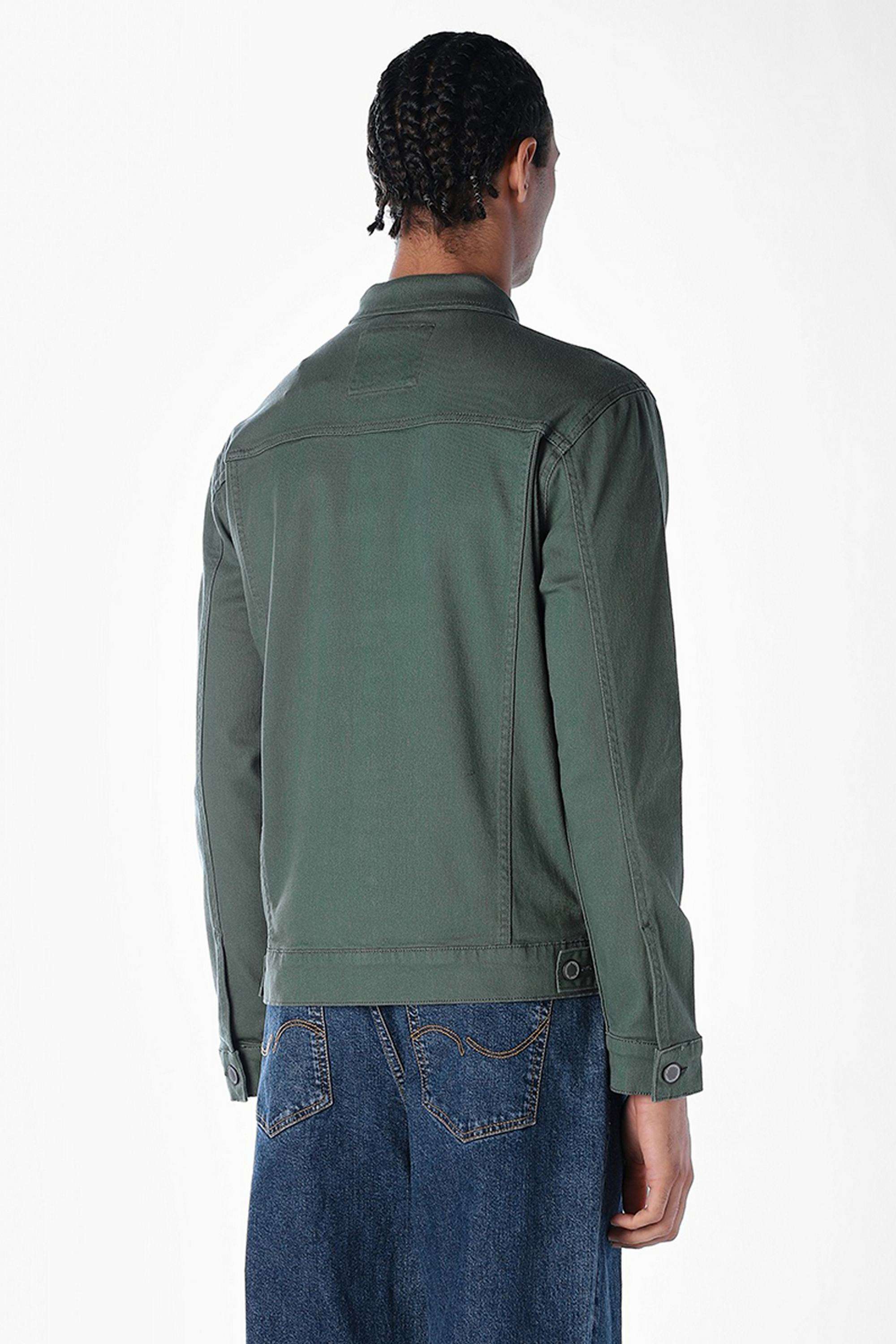 Polyester-Snap-Button-Regular-Fit-Men-Casual-Wear-Jacket
