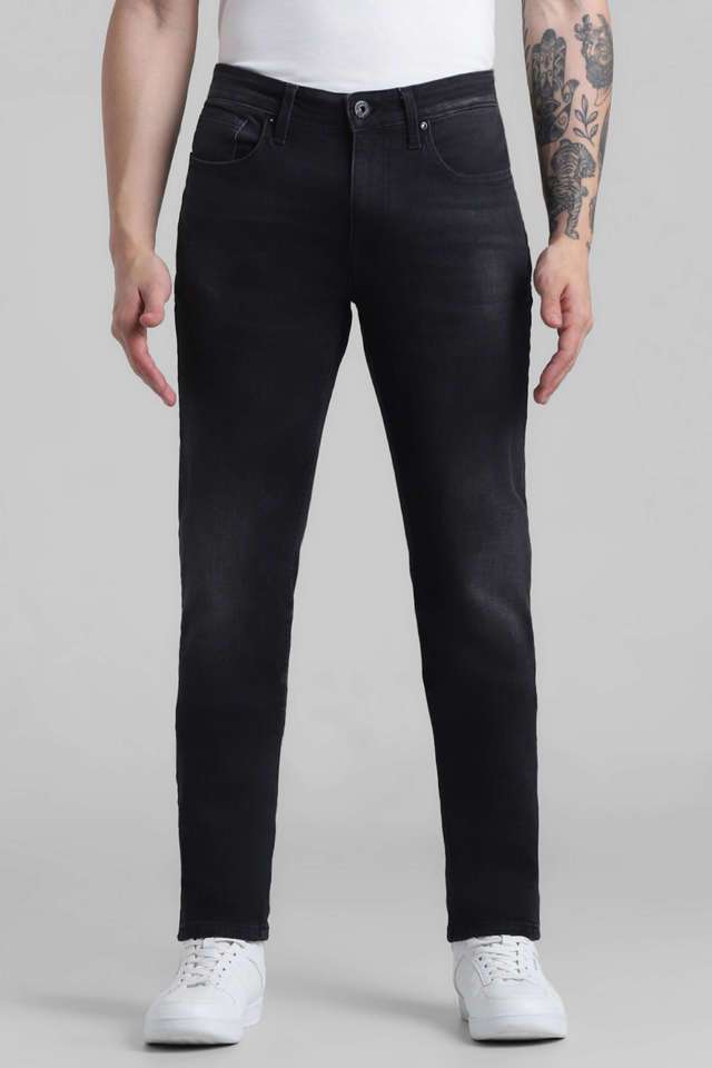 Light-Wash-Cotton-Slim-Fit-Men-s-Jeans