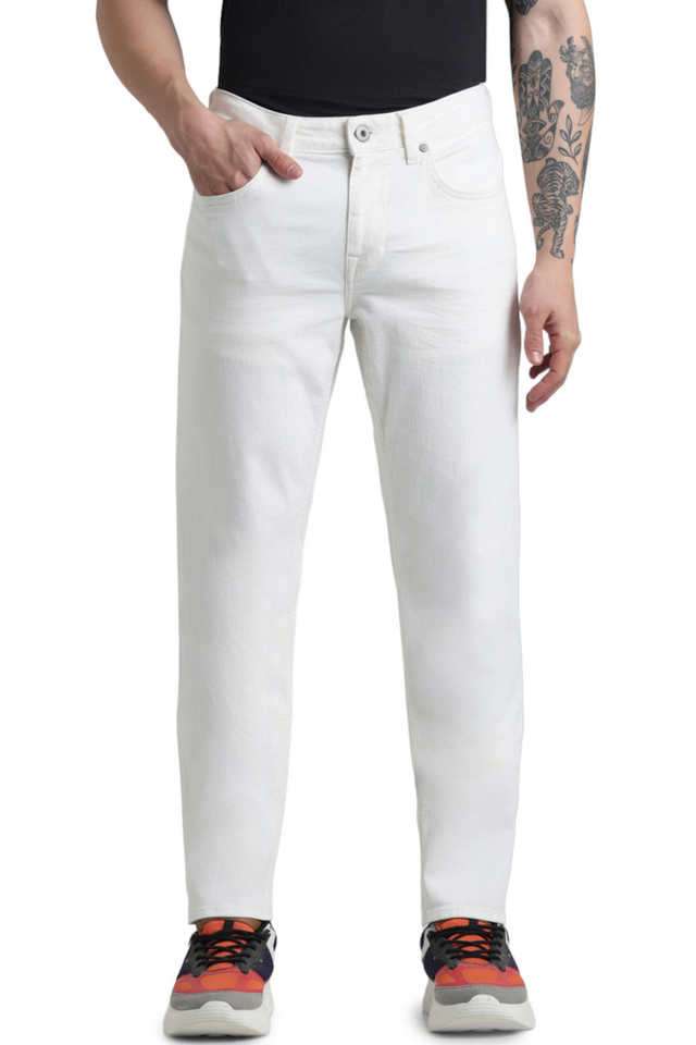 Light-Wash-Cotton-Slim-Fit-Men-s-Jeans