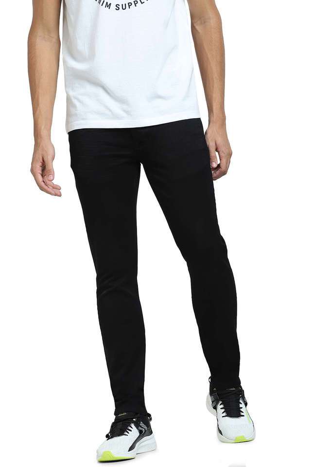 Mid-Wash-Cotton-Slim-Fit-Men-s-Jeans