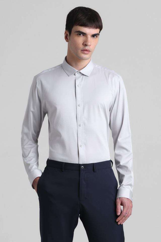 Solid-Cotton-Slim-Fit-Men-s-Formal-Wear-Shirt