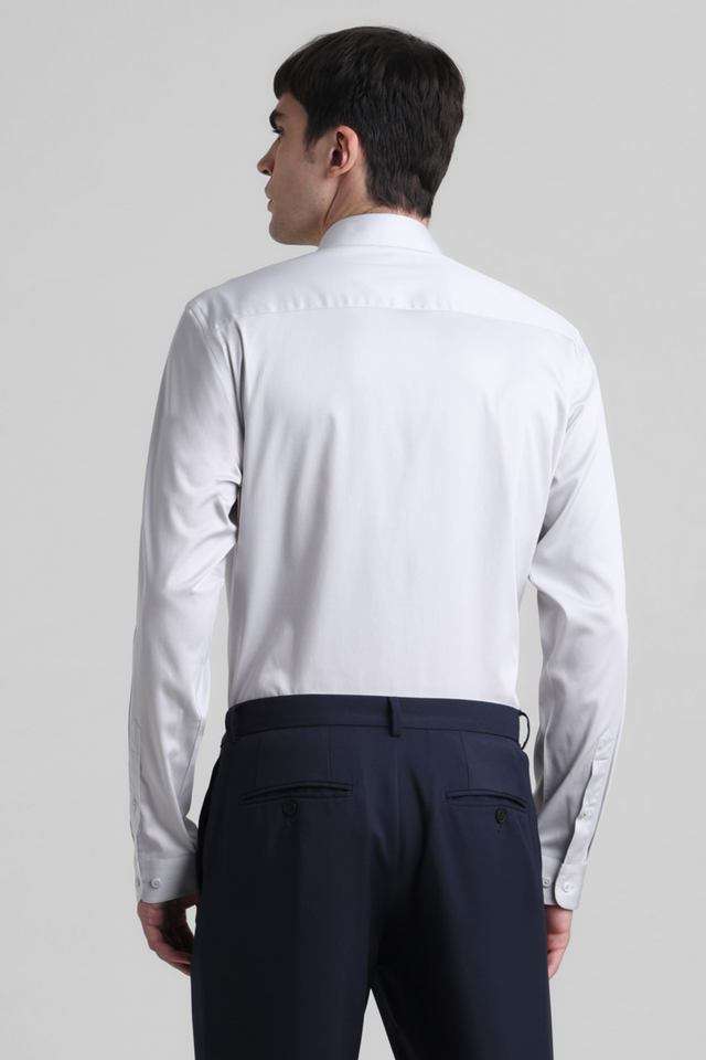 Solid-Cotton-Slim-Fit-Men-s-Formal-Wear-Shirt