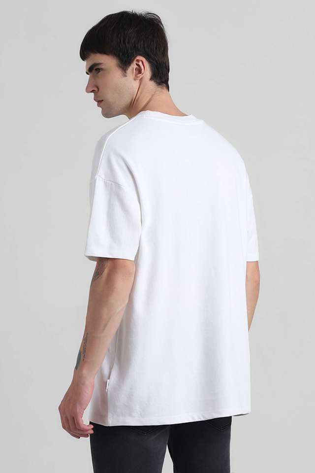 Solid-Cotton-Slim-Fit-Men-T-Shirt